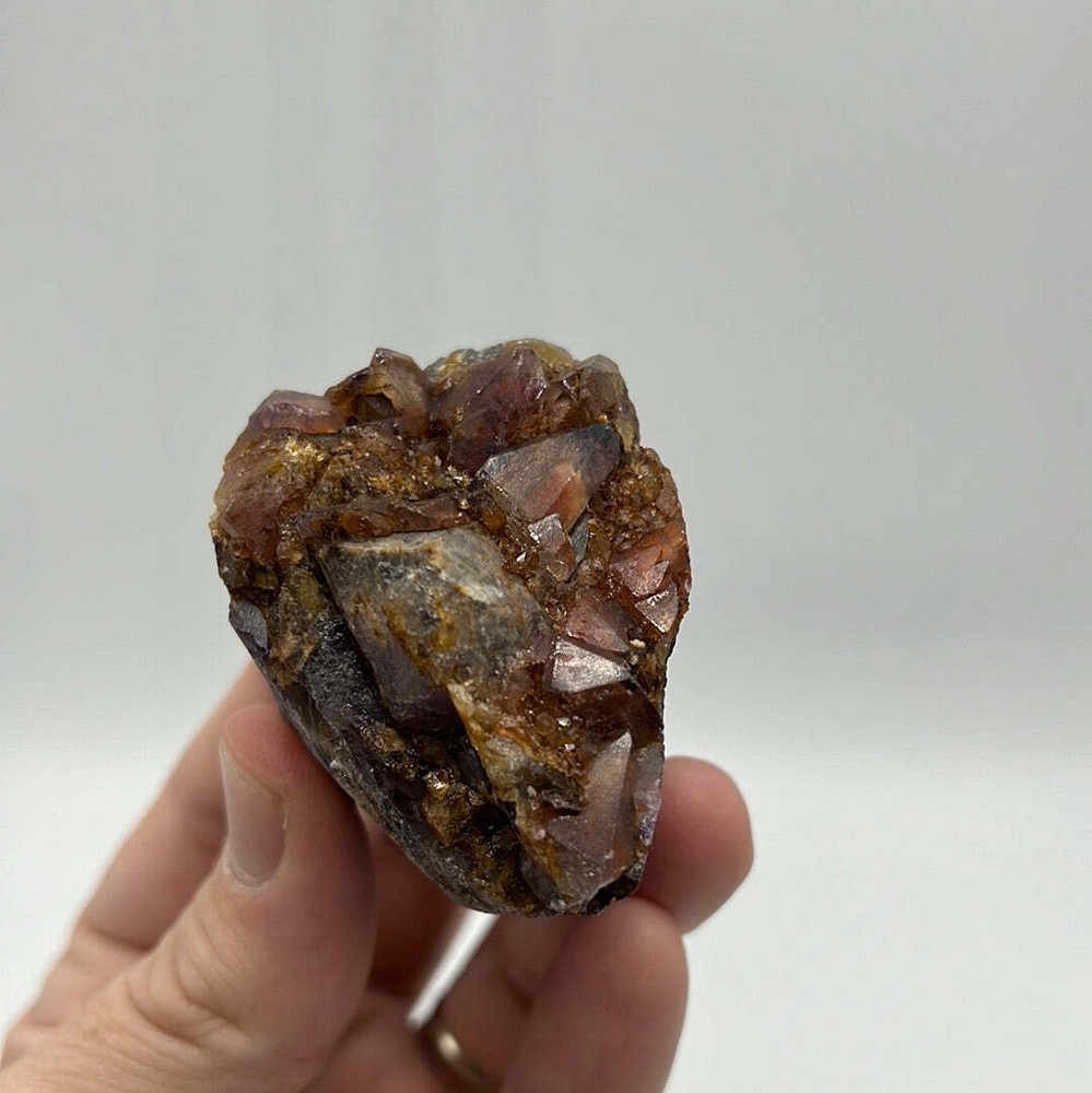 Hematite Phantom Amethyst BB