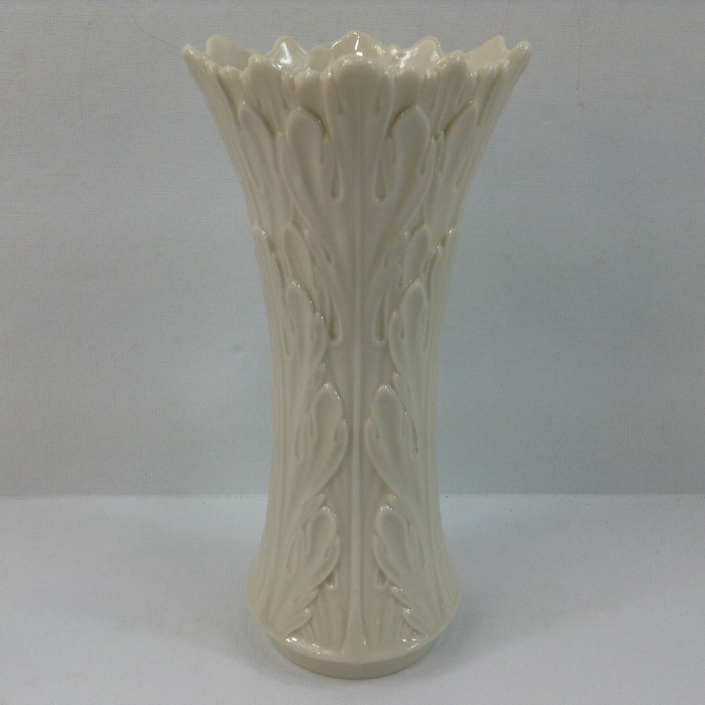 Lenox Ivory-Colored Vase 8.5" Tall