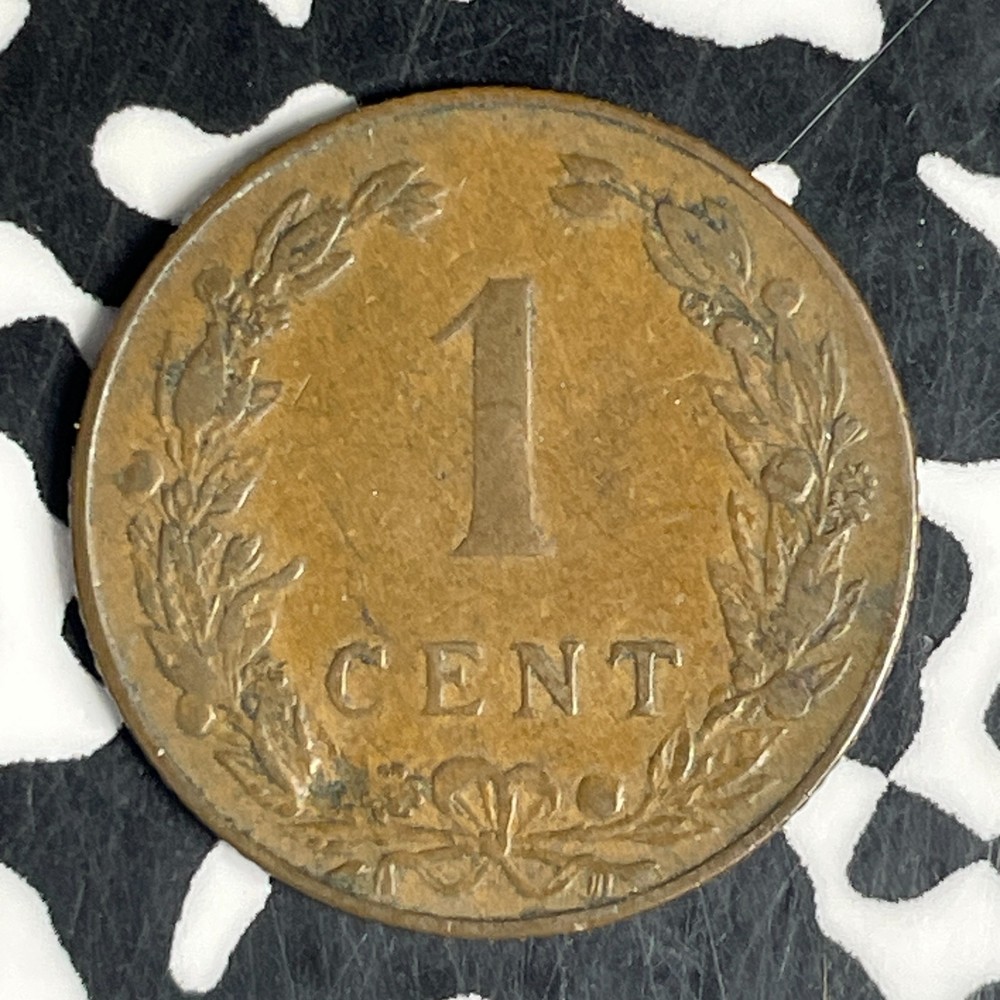 1904 Netherlands 1 Cent Lot#C6364