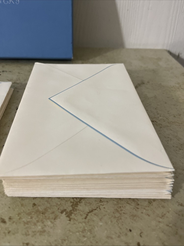 Madeira Engraved Initial Stationary With Envelopes