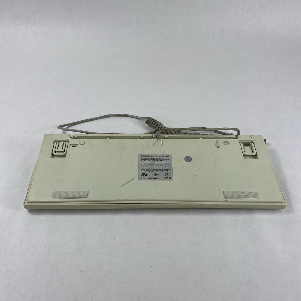 Zenith Data Systems SK-2000RE PS/2 Keyboard Tested