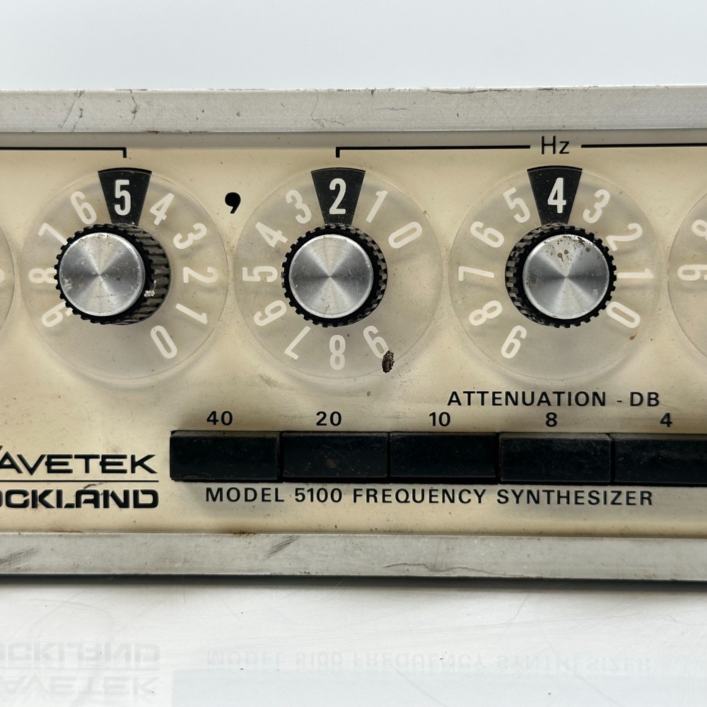 Wavetek Rockland 5100 DC-2MHz Programable Frequency Synthesizer