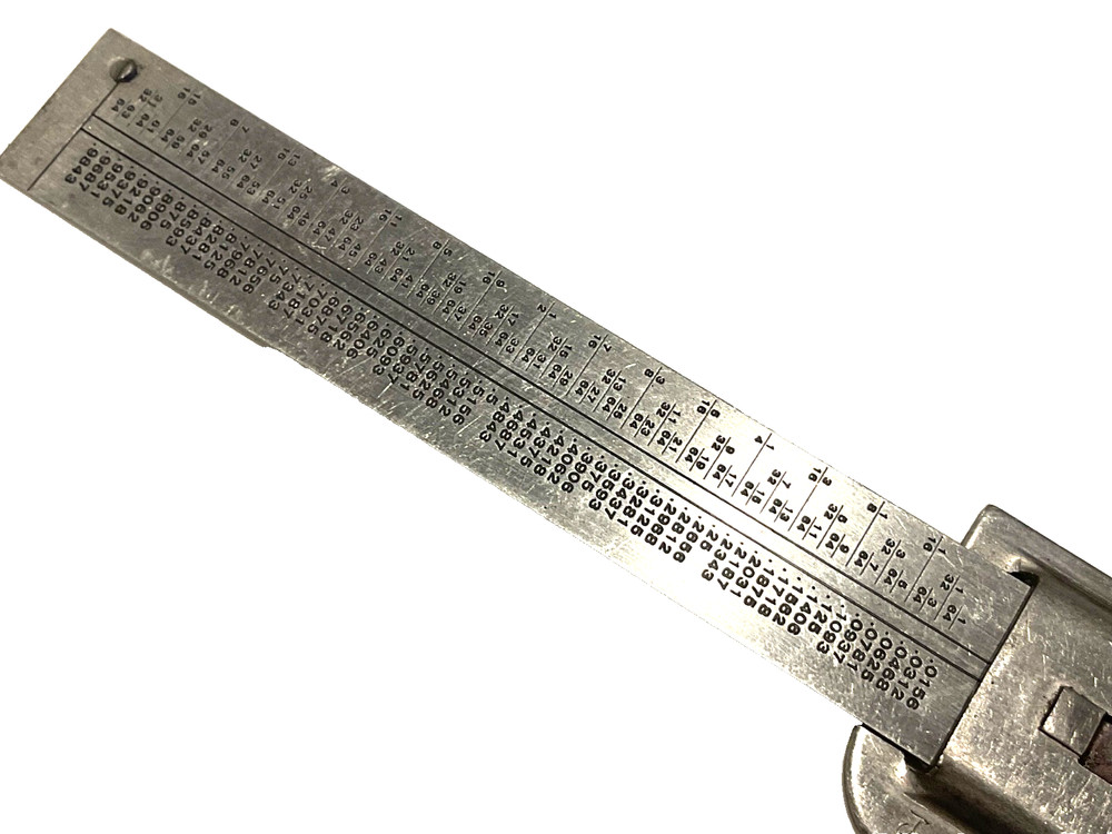 GENERAL TOOLS 5” SLIDE CALIPERS, No. 729, USA