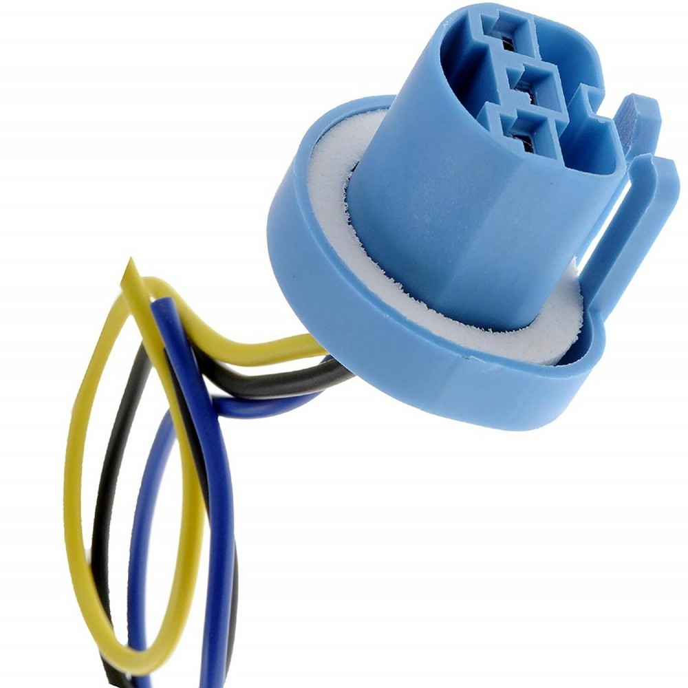 Wire Pigtail Female P 9004 HB1 Head Light Two Harness Bulb Socket Connector Plug