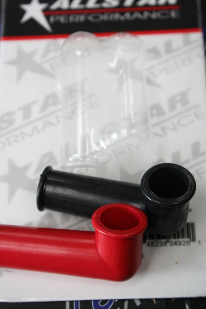 Battery Cable Boots 1pr A BLACK & 1 RED