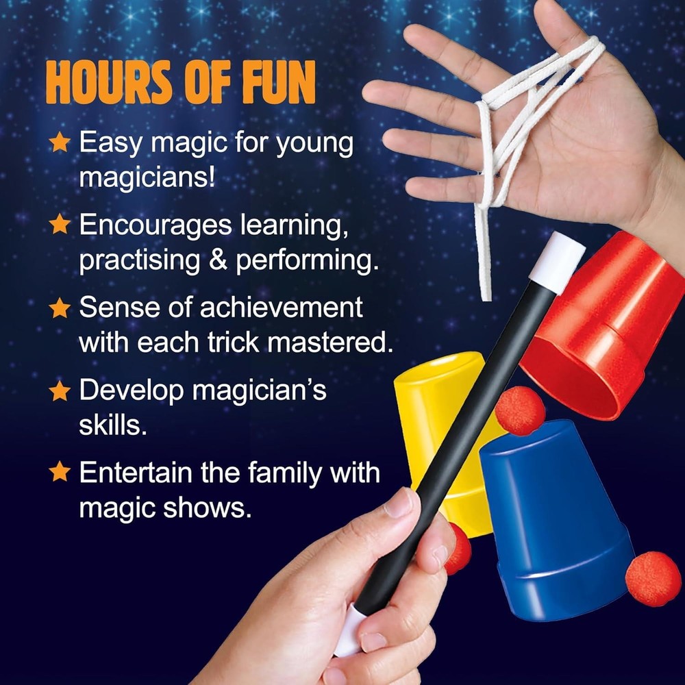 That's Magic Amazing Magic Set 100 Tricks Magic Props and Instructions