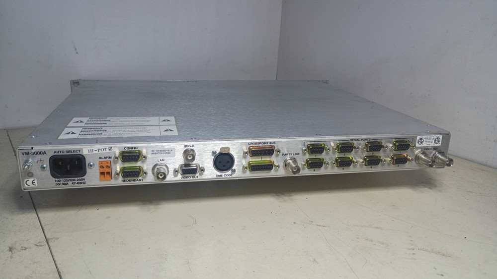 Good Working Philips Broadcast Television Systems VM-3000A MTX Control Chassis