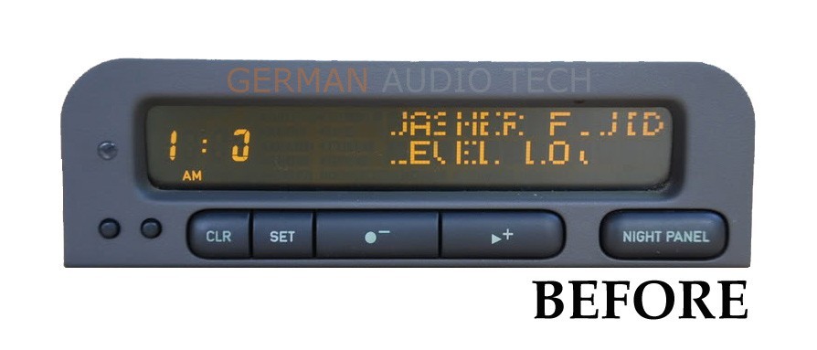 SAAB SID2 93 95 COMPUTER INFORMATION DISPLAY LCD CLOCK PIXEL REPAIR RIBBON CABLE