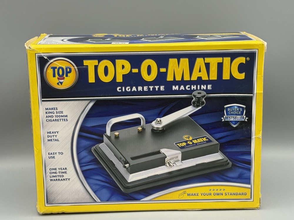 Top-O-Matic Cigarette Making Machine Inserts W/Box King Size & 100mm Cigarettes