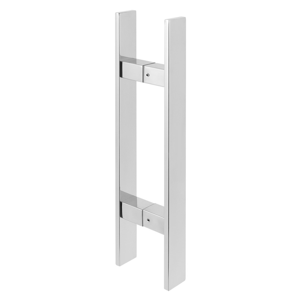 Modern Stainless Steel Double-Sided Pull Handle, H-Shaped Design