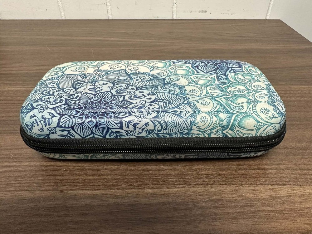Floral Pattern Design Hard Shell Plastic Carrying Case For Nintendo Switch 4E