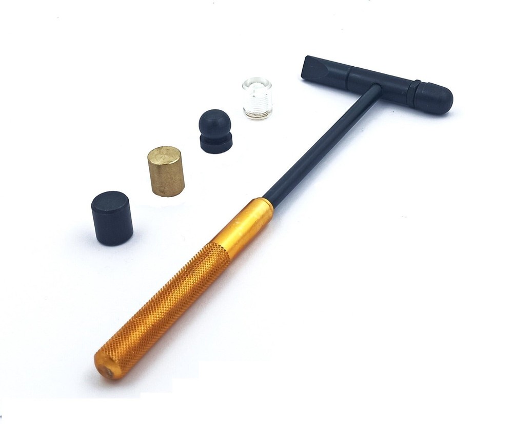 Light Duty Hobby Hammer with Interchangeable Tips Jewelers Tools