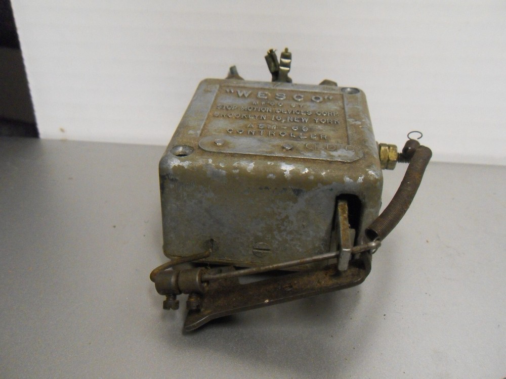 VINTAGE WESCO STOP MOTION DEVICES CORP DEVICE ASM-68 CONTROLLER