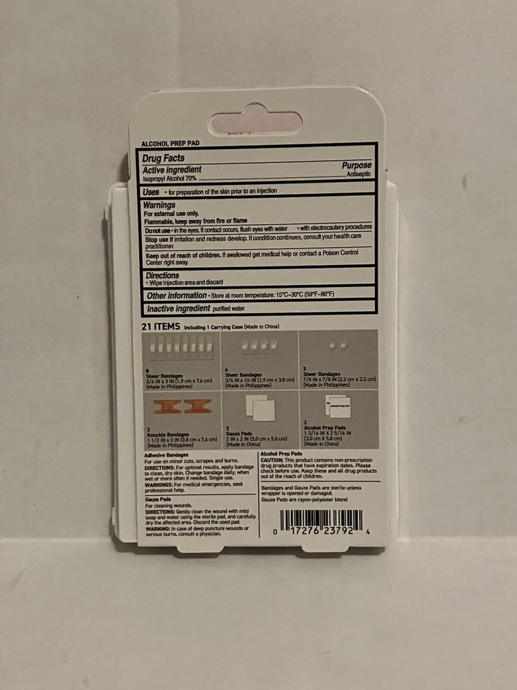 First Aid Kit & Fire Starter Kit