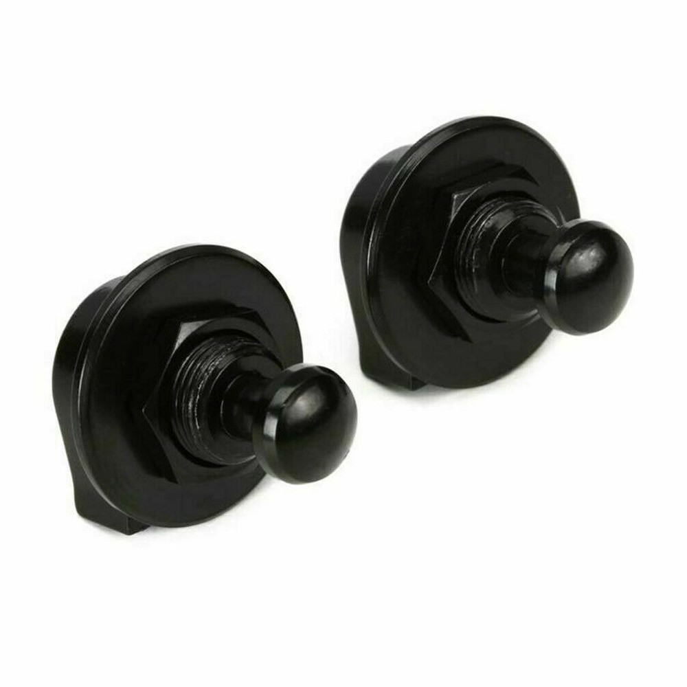 Grover GP800B Quick Release Strap Locks, Black (Set of 2)