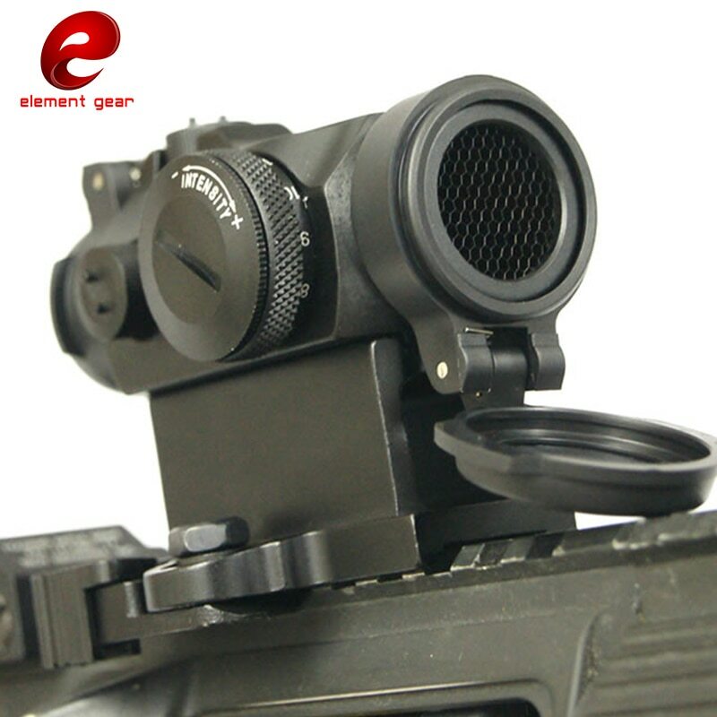 Element Airsoft Killflash Scope Head Mesh Metal Cover for Red Dot Sight Scope BK