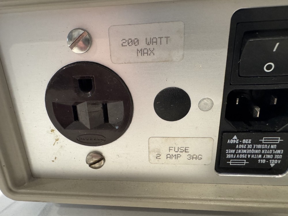 VARIABLE RAMP / INTENSITY light controller 200 WATT MAX TESTED / WORKING RARE