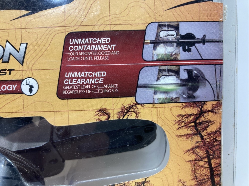 Trophy Ridge Archery Micro Revolution Full-Capture Fall Away Rest LEFT Hand NOS