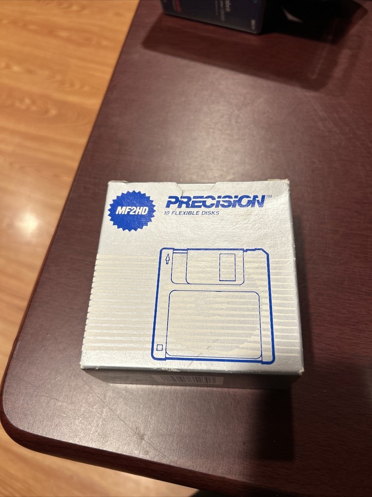 NEW **9**Pack Precision Flexible Disks MF2HD Double Side High Density.