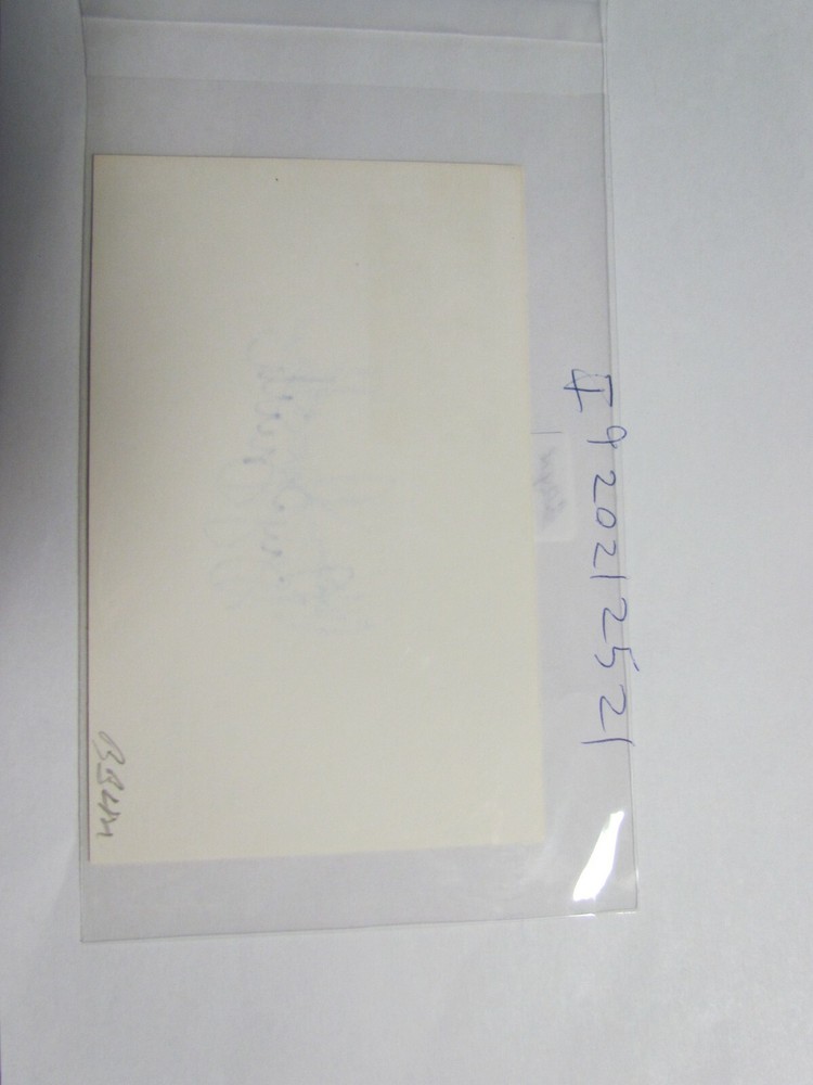 Bryn Smith Signed Postcard