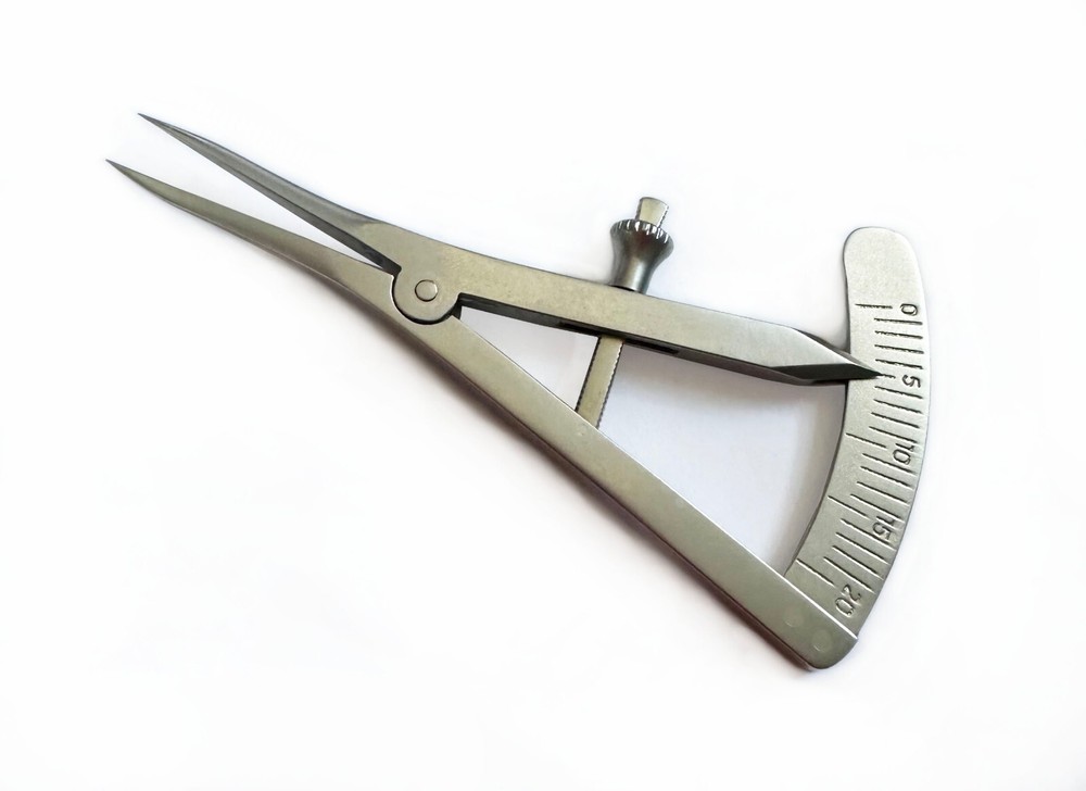 Castroviejo Caliper straight Stainless Steel