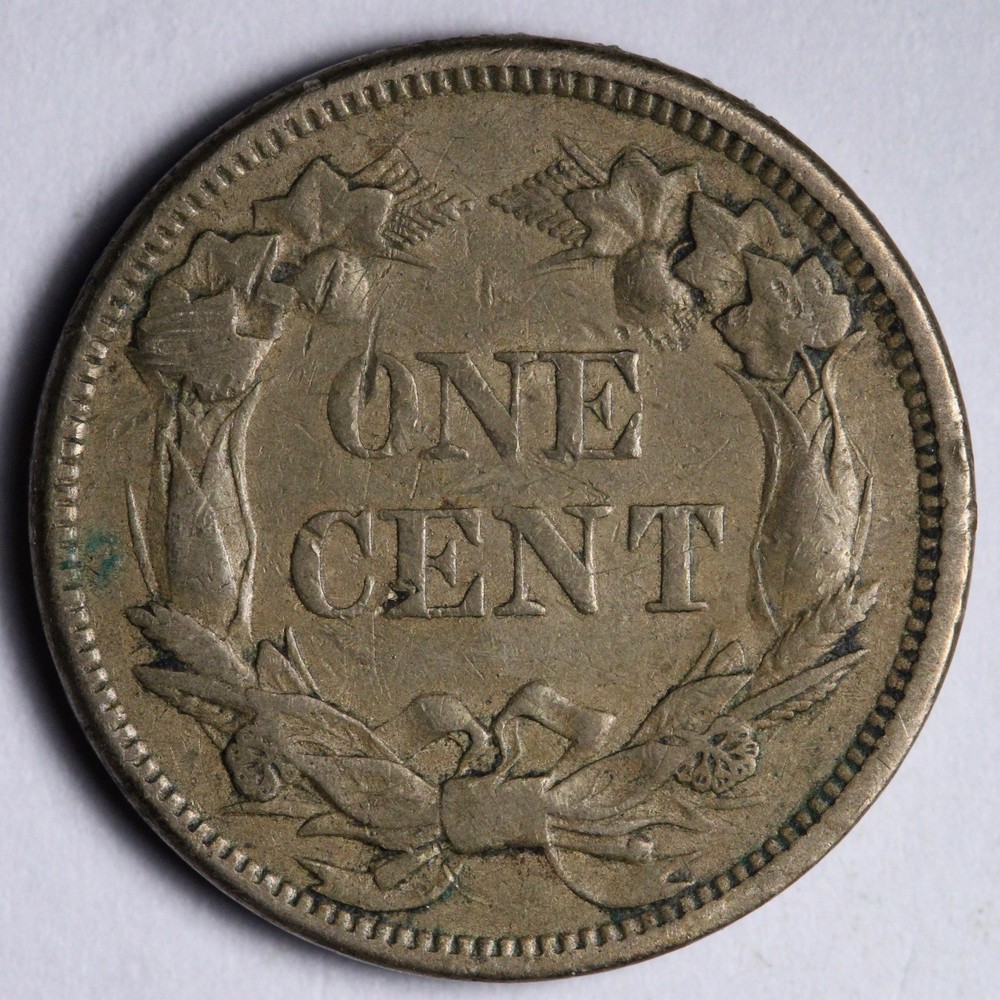 1858 SL Flying Eagle Cent Penny XF++ E138 GUHA