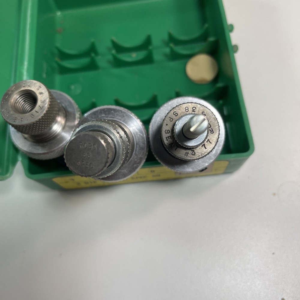 RCBS Reloading Dies #18305 B ~ 3 Die Set .38 Special RN
