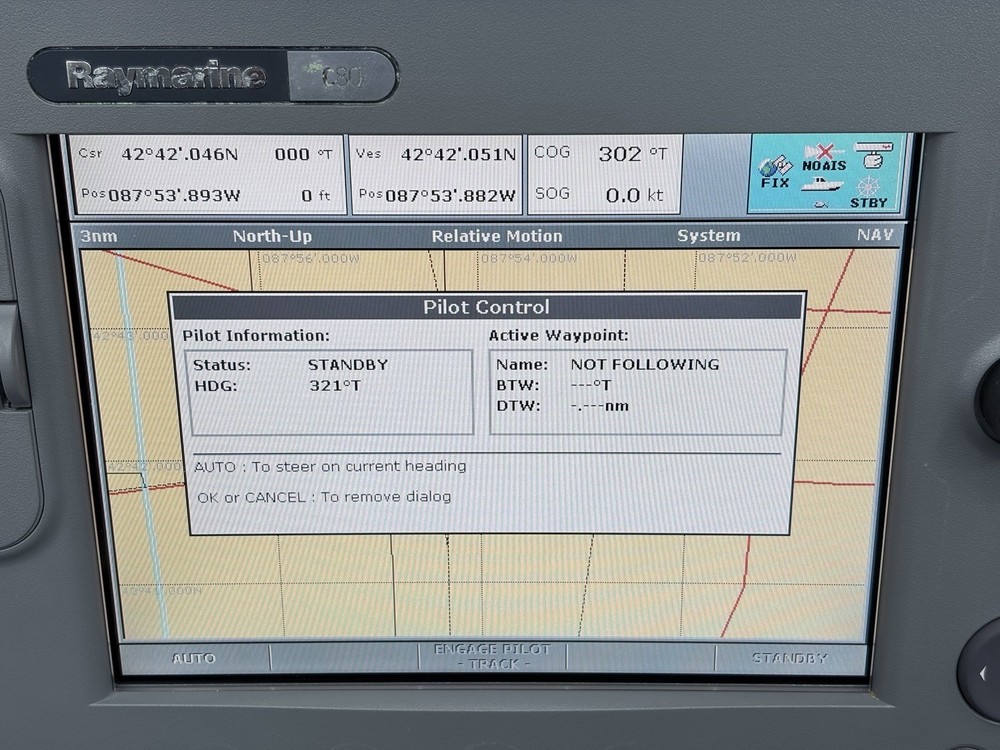 Raymarine C80 Classic GPS Chartplotter Multifunction Display- Tested, Warranty
