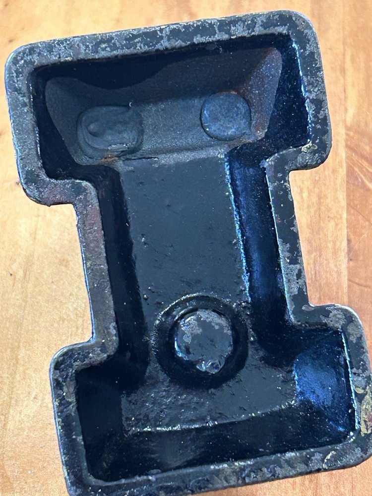 Antique Cast Iron Stamp Press Check Embosser/ Protector Perforator The Pearl