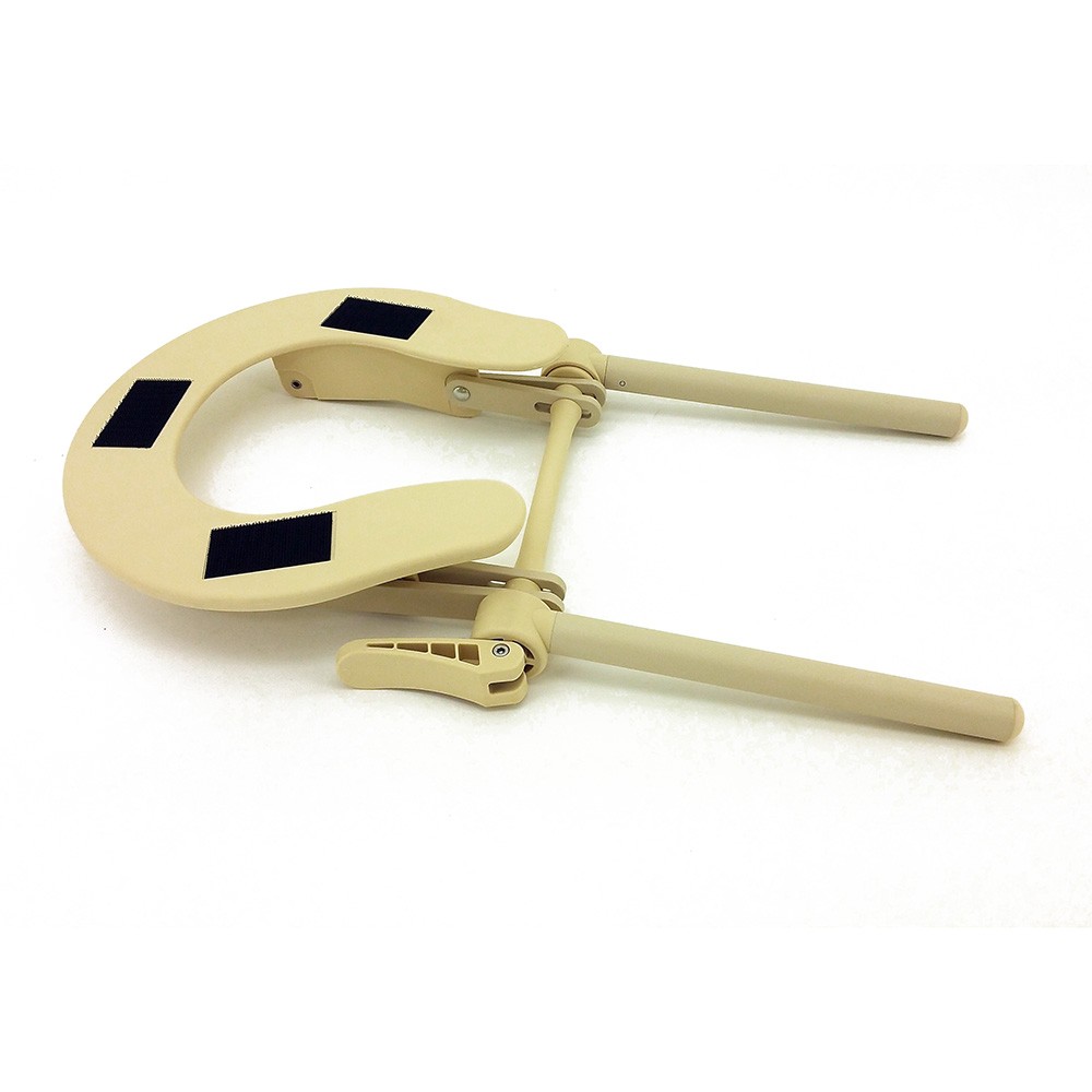 UNIVERSAL MASSAGE TABLE ADJUSTABLE FACE CRADLE ASSEMBLY - HEADREST BRACKET BEIGE