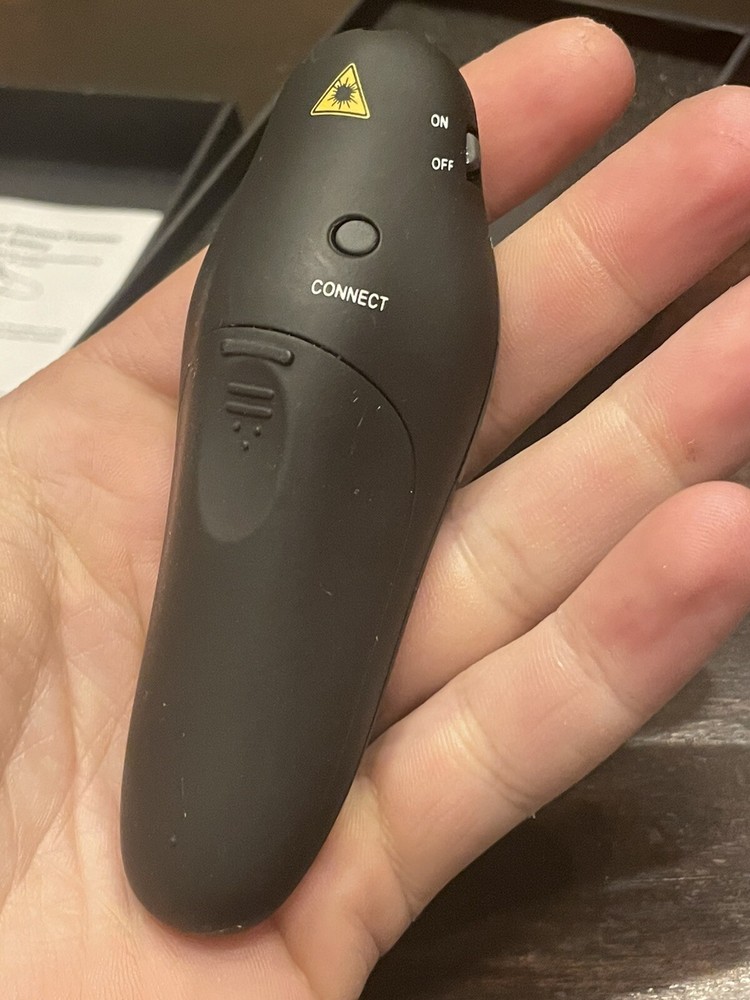 Targus Wireless Presenter with Laser Pointer 40ft range. Working Test Unit