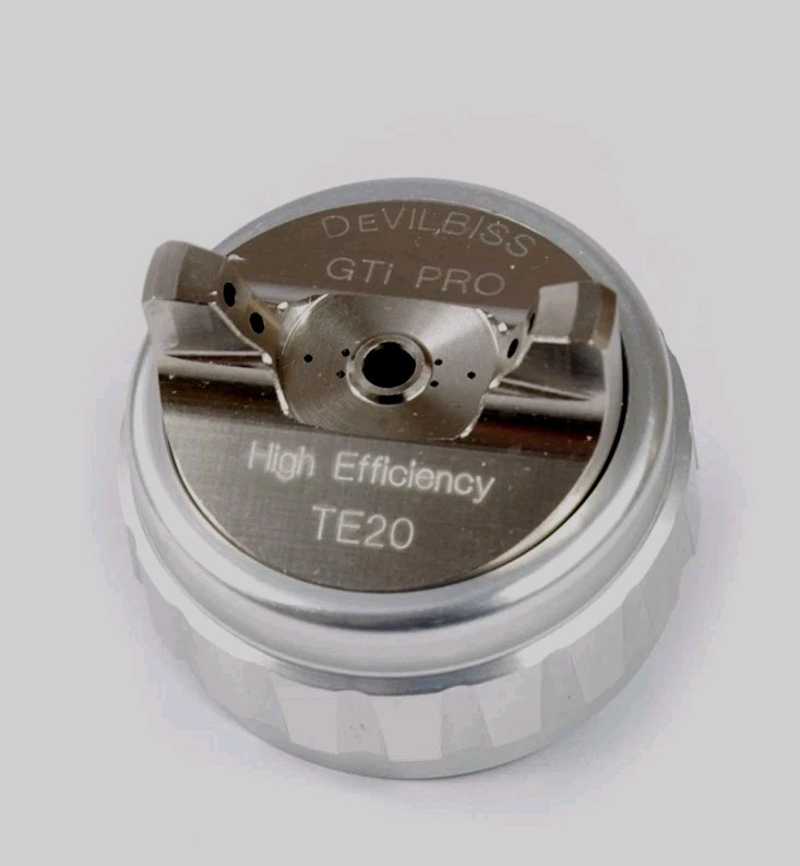 DeVilbiss TE20 High Efficiency Air Cap & Anello