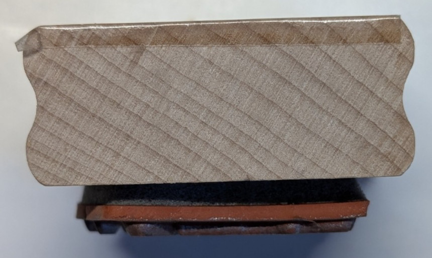 Wood/Rubber Stamp "Present, Gift" Holidays