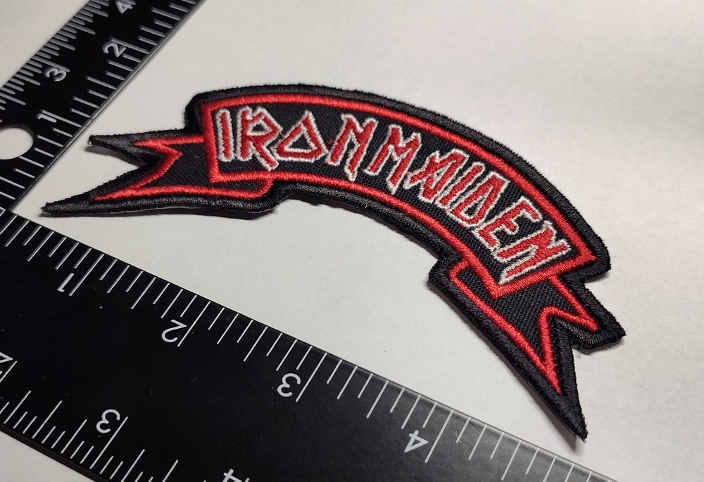 Iron Maiden Patch Rock Music Patch Hook Loop Tactical High Quality Patch