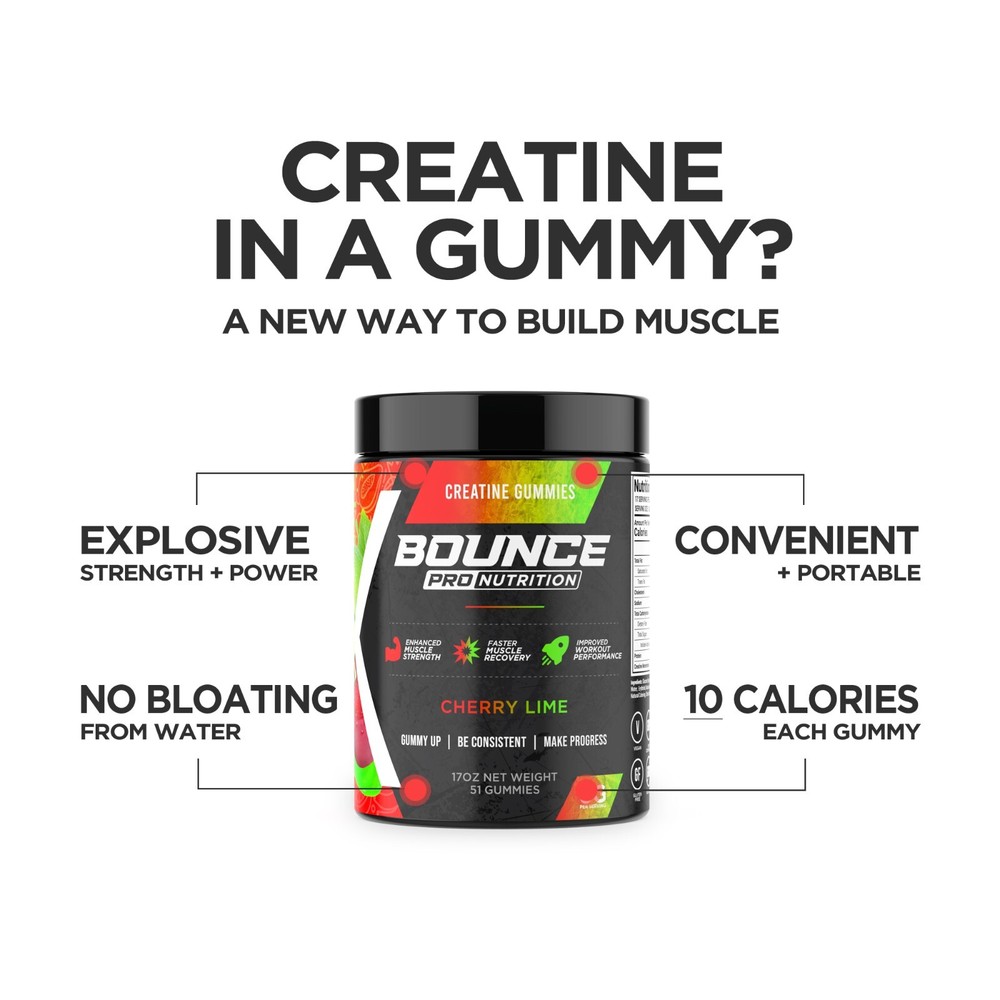 Creatine Gummies - Cherry Lime