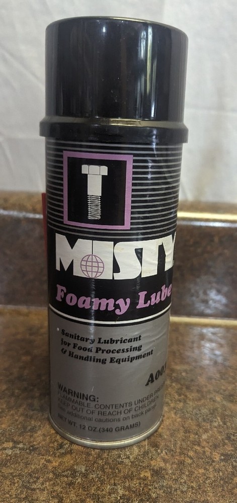 Misty Foamy Lubricant, Aerosol Can