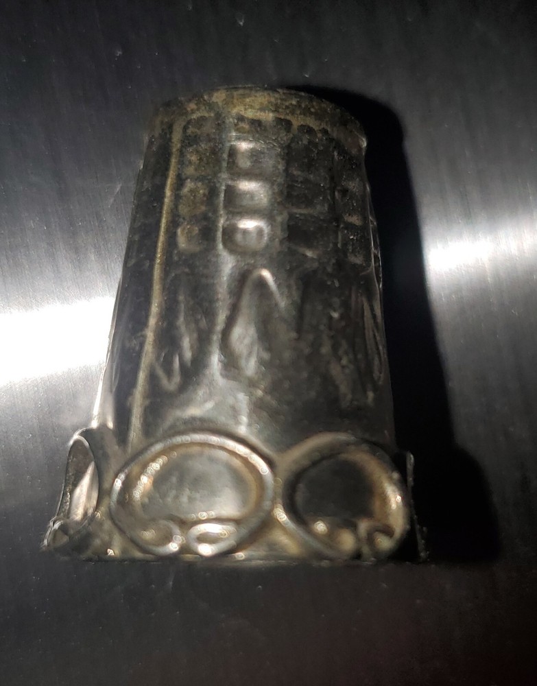 Vintage Mexico Sterling Silver Thimble 3.9 grams