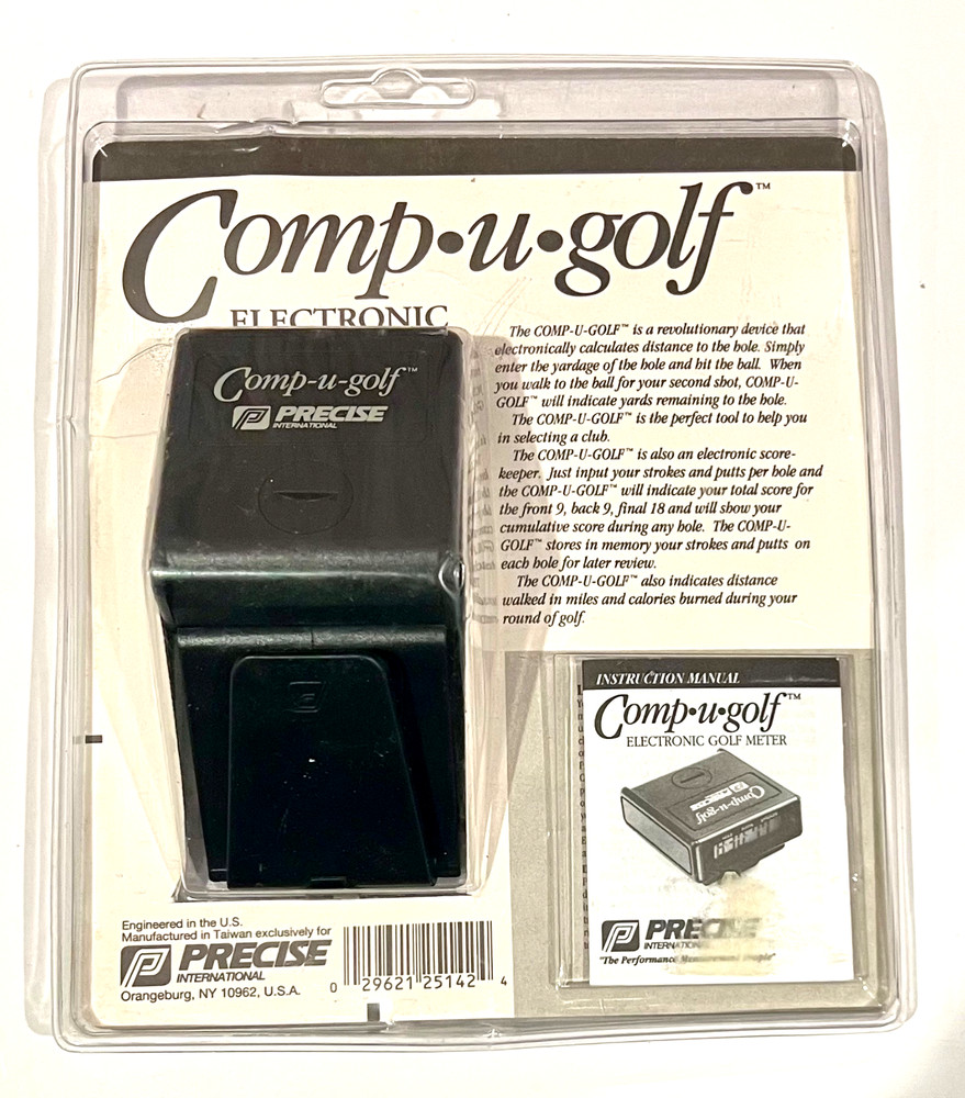 Comp-U-Golf Electronic Golf Meter - Measures Distance, Keeps Score, & More