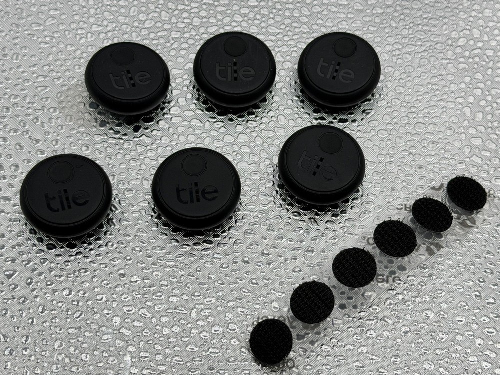 [6-PACK] TILE STICKER (2020) SMALL BLUETOOTH TRACKER FINDER LOCATOR