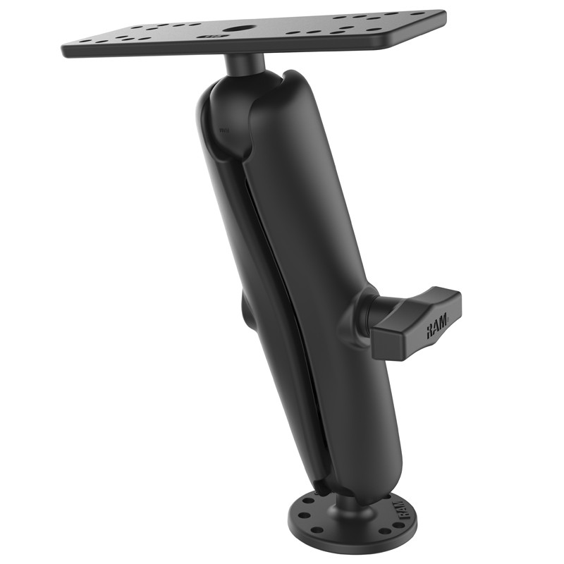 RAM Flat Surface Marine Electronics 1.5" Ball Long Arm Mount  - RAM-111U-D