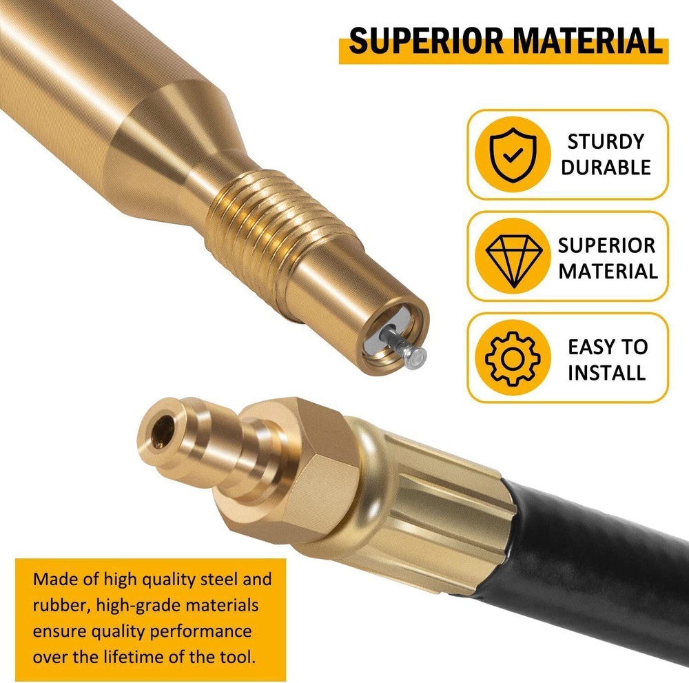 For Ford 6.7L Powerstroke Diesel Engine Compression Tester Adapter Hose SG 35450