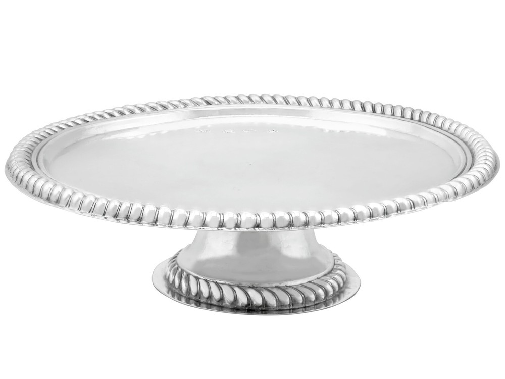 Antique William III Sterling Silver Tazza