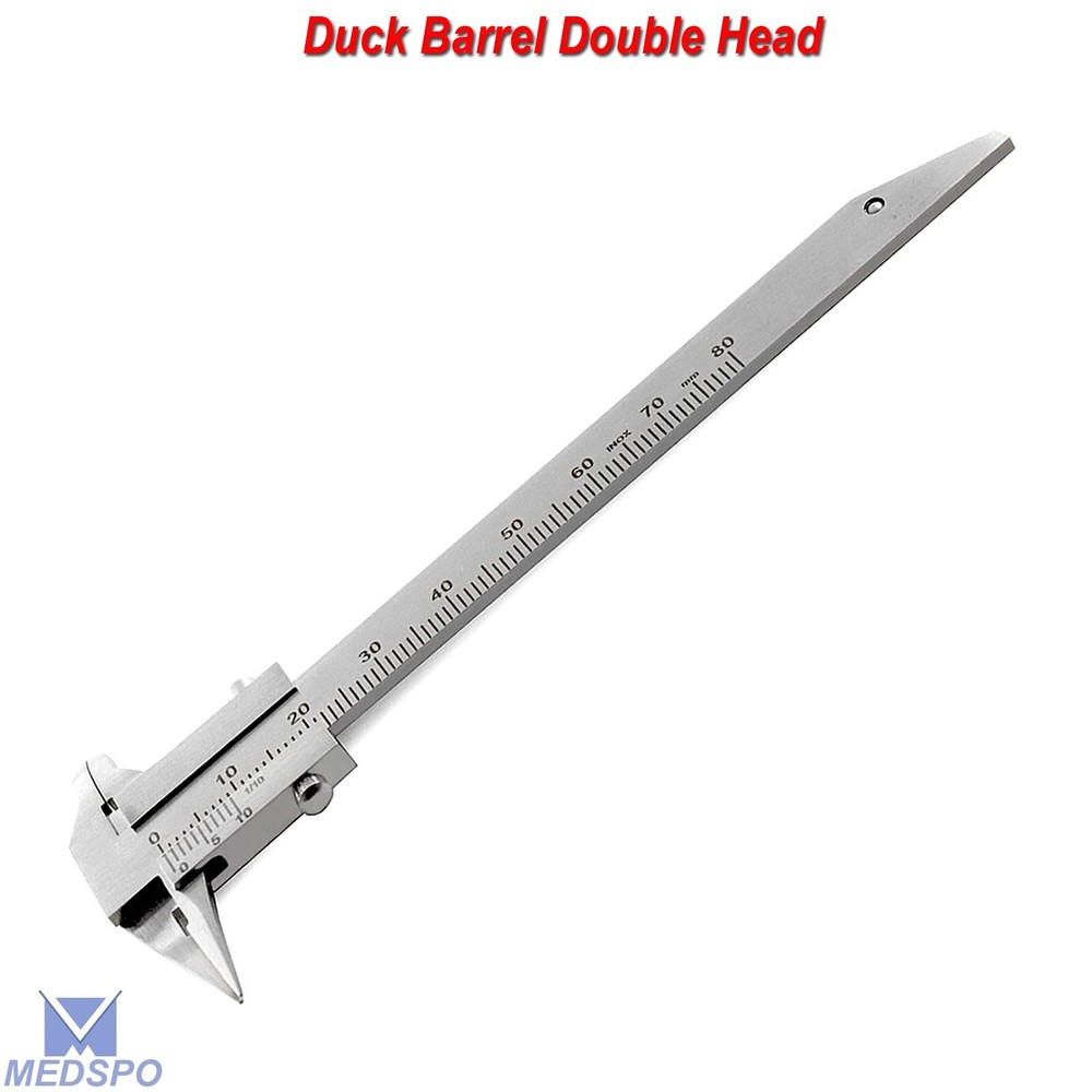 Dental Duck Barren Caliper Orthodontic Bracket Positioning Gauge Measuring Tools