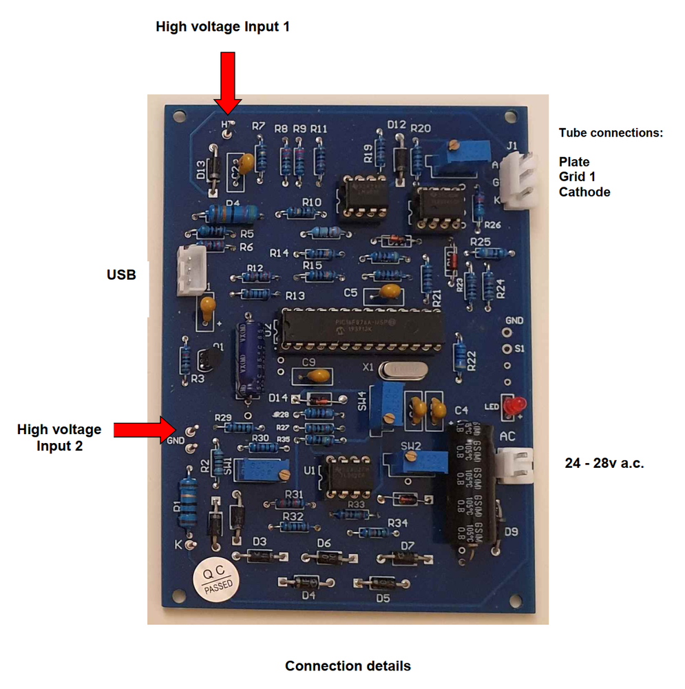 Vacuum tube analyzer, analyzer tracer module