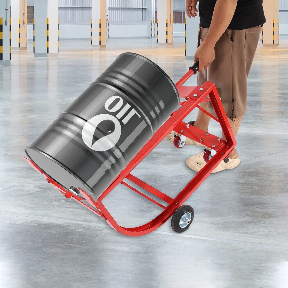 55 Gal Drum Cradle Movable Drum Cradle Drum Stand Drum Cradle with Wheels