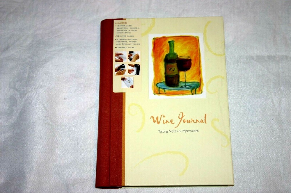 NEW  Contemporary Wine Journal, Ring-bound, by Avalanche
