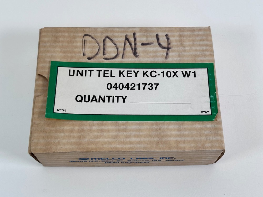 MELCO LABS, BELL SYSTEM KC-10X W1 KTS Intercom-Rotary&Tone