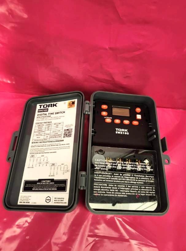 Brand New TORK Timer Control for Lighting...7 DAYS!!