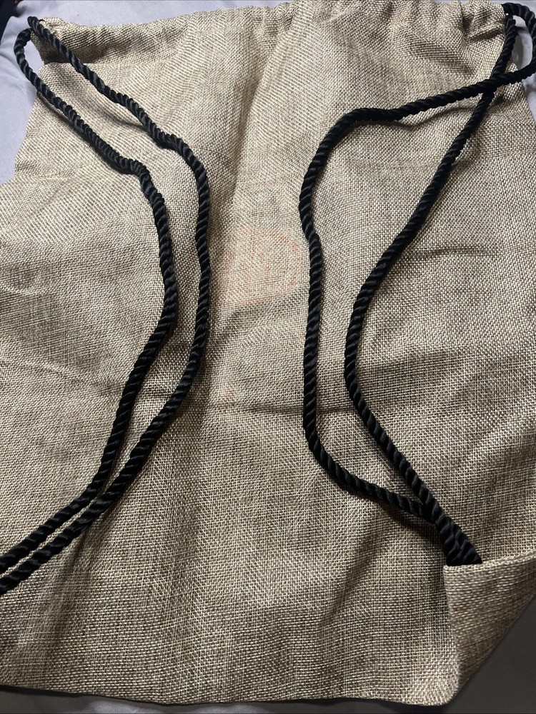 Tito's Handmade Vodka Canvas Drawstring Backpack Bag