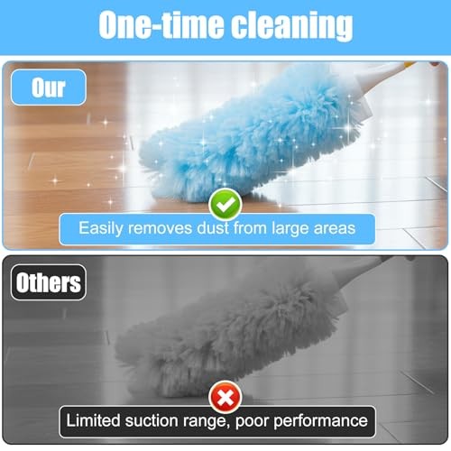 40 Count Duster Refills for Most Duster Handle, 360° Heavy Duty Duster Refills